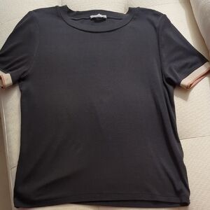 Zara Women's Gray Short Sleeve T-Shirt